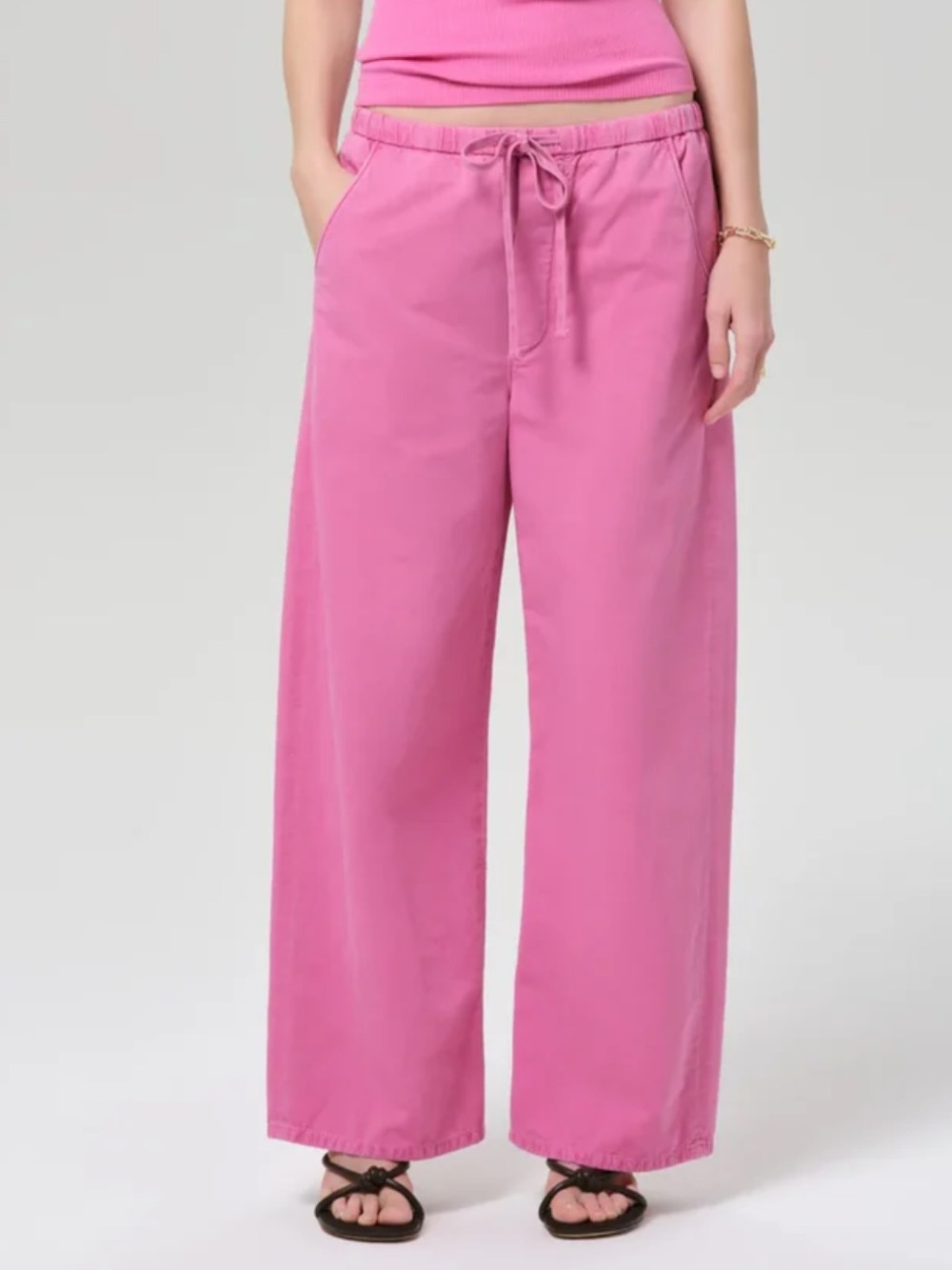 NWOT Citizens of Humanity Aurora pull on pants raspberry small